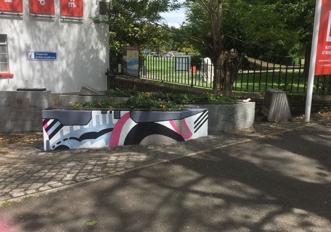 Burton at Bideford- Dazzle Camouflage