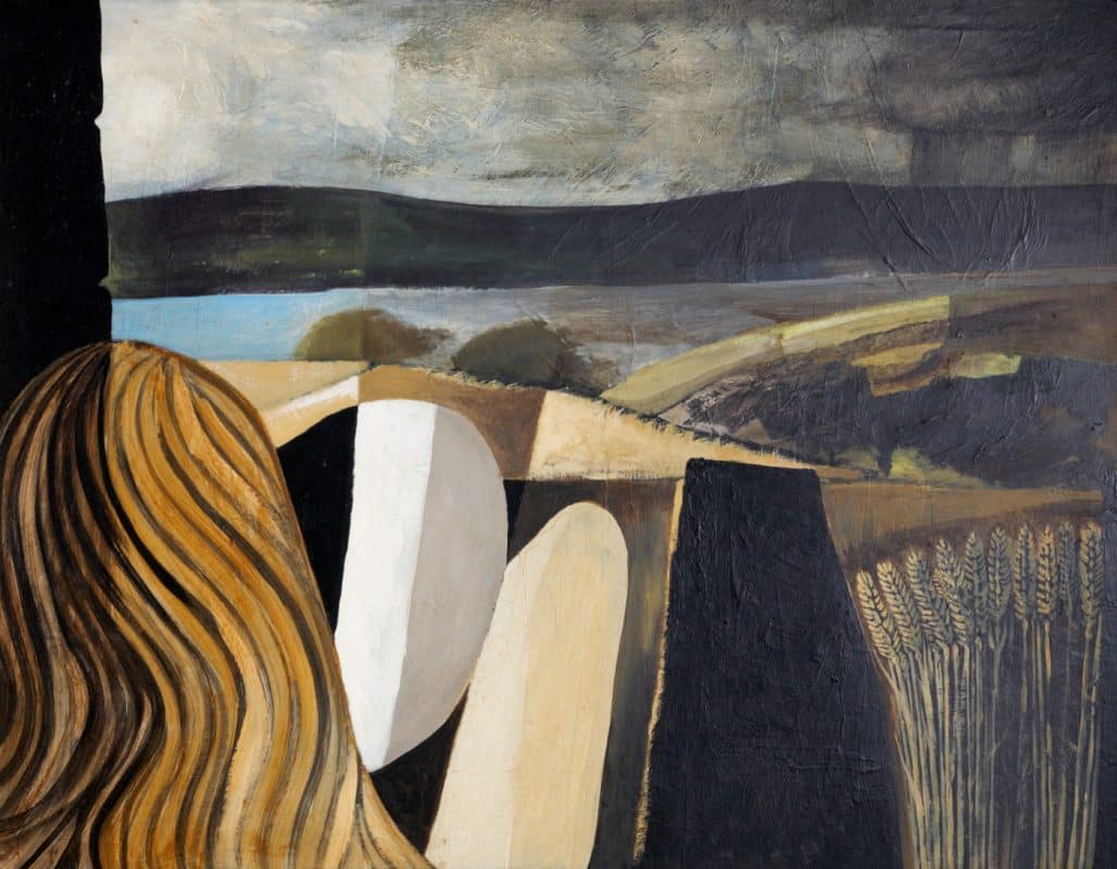 Estuary Reginald James Lloyd, b.1926, oil on board