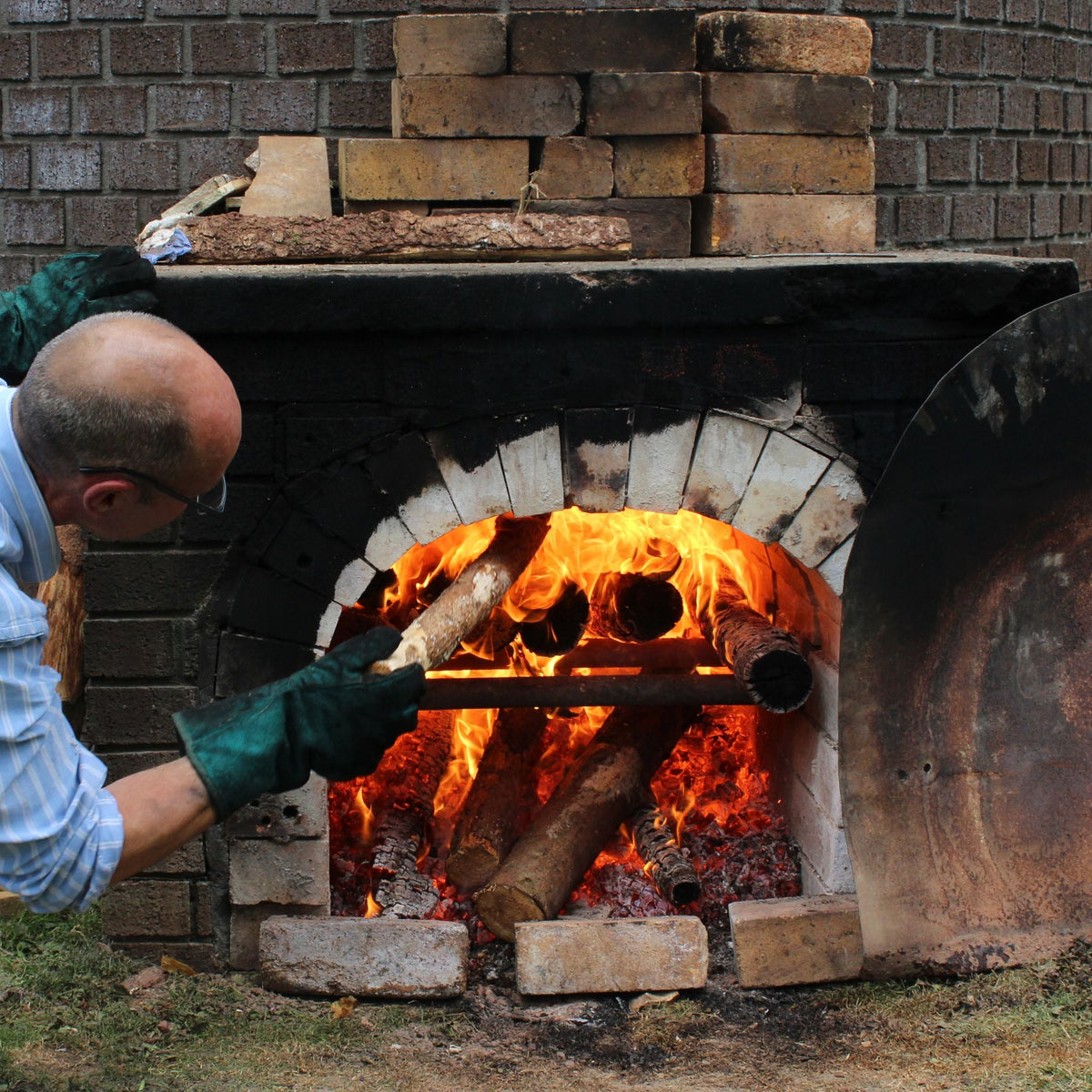 The Burton's 75th Birthday Party Kiln Firing
