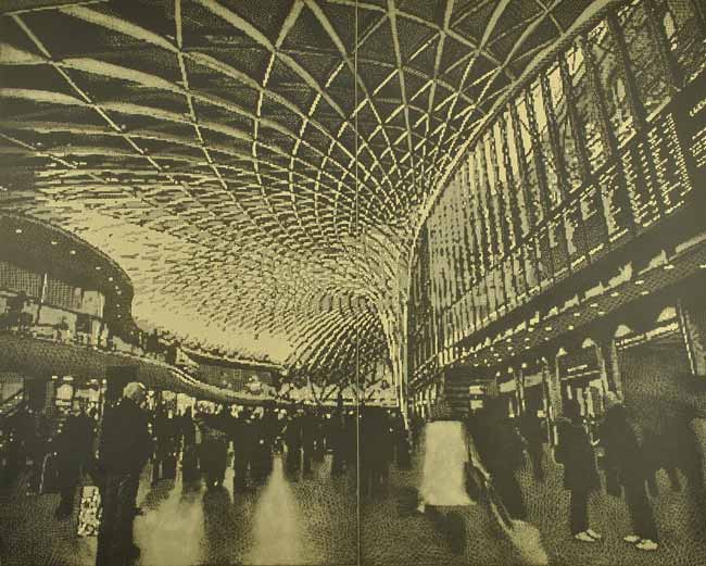 Trevor Price print, 'Passage of Time' at the Burton at Bideford