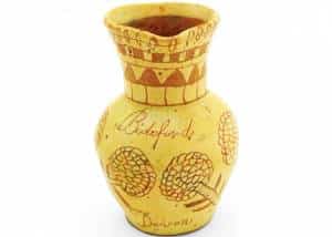 Bideford ceramic jug at The Burton