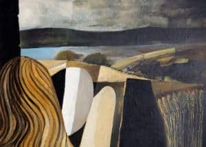Estuary Reginald James Lloyd, b.1926, oil on board