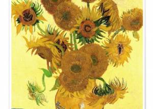 image of Van Gogh's sunflowers