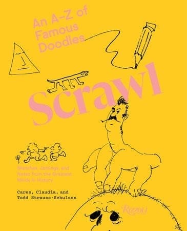 A-Z OF Famous Doodles Scrawl Book