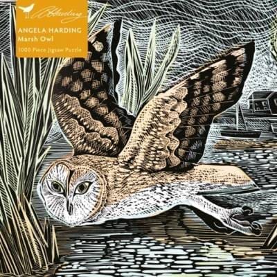 Marsh Owl Jigsaw puzzle - Angela Harding