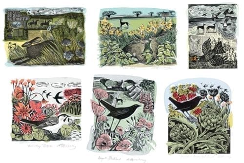 Printmakers - card bundle - Angela Harding