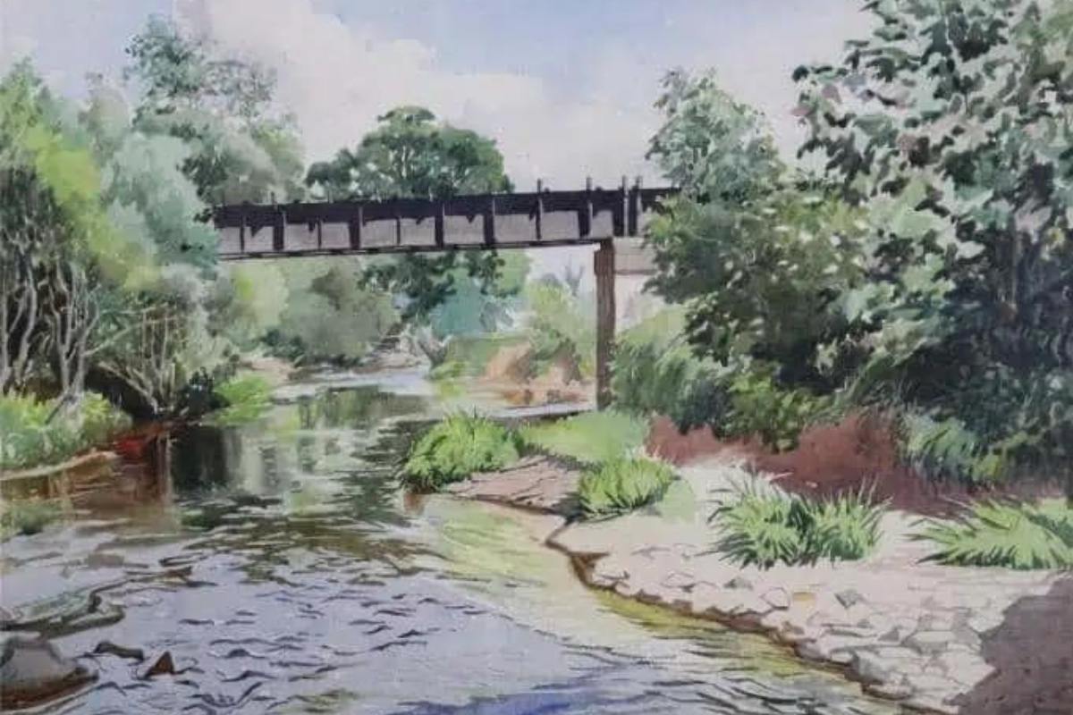 watercolour by Shelia Hutchinson