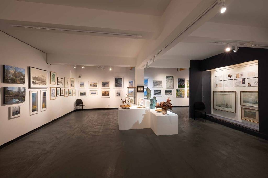 The Burton gallery space – annual open exhibition The Burton museum available for guided museum tours