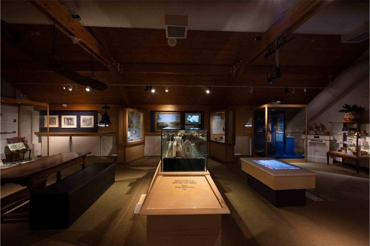 Interior image of The Burton Art Gallery and Museum (