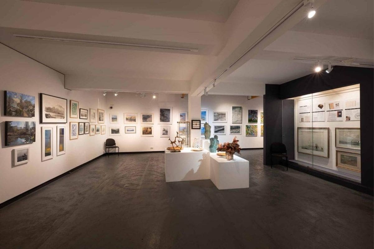 Interior image of The Burton Art Gallery and Museum