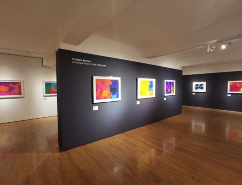 Artworks by British Abstract Painter now on display
