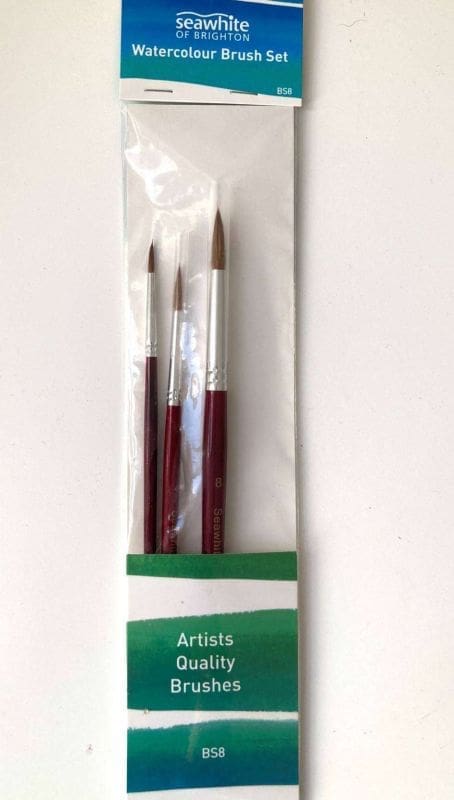 Seawhite - Watercolour Brush Set Artists Quality Brushes BS8
