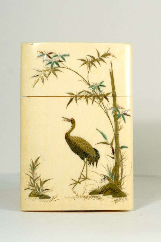 Ivory Calling Card Case Arthur McTaggart Short Collection - part of the decorative arts collection