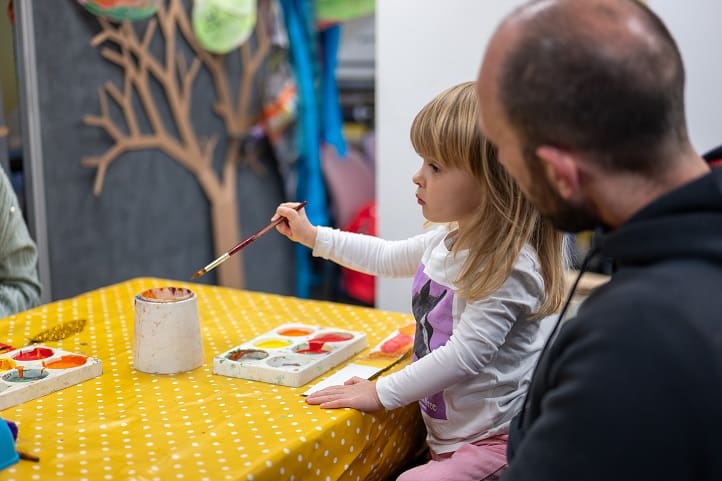 Crafty Kids Art and Craft at the Burton Art Gallery and Museum