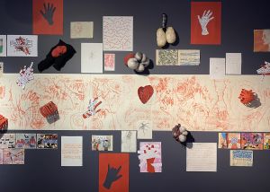 Exhibition of work by the Burton Youth Collective (BYC) in response to work by Louise Bourgeois