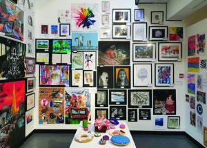 Interior of the Burton Art Gallery