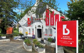 Burton at Bideford art gallery and musuem external building image