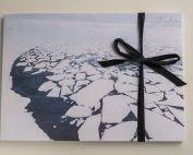 A4 Sketchbook cover image Sea Ice, Svalbard by Emma Stibbon
