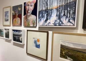 Image of artwork on wall