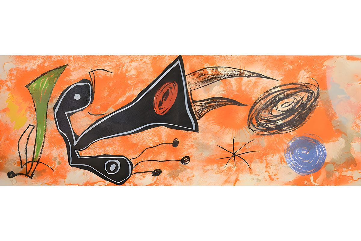 Joan Miró, Untitled, 1974 © Successió Miró / ADAGP, Paris and DACS London 2025