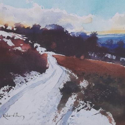 Snow on Hound Tor Image: Snow on Hound Tor, Richard Thorn RI, winner of the 2025 Ken Doughty Award